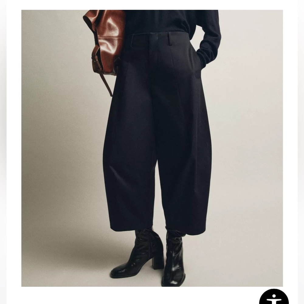 Zara Cropped Balloon pants